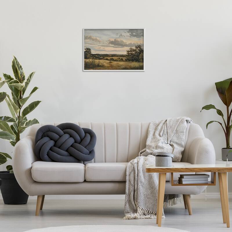 Stupell Evening Light Countryside Framed Giclee Art Design By LSR Creative Studio