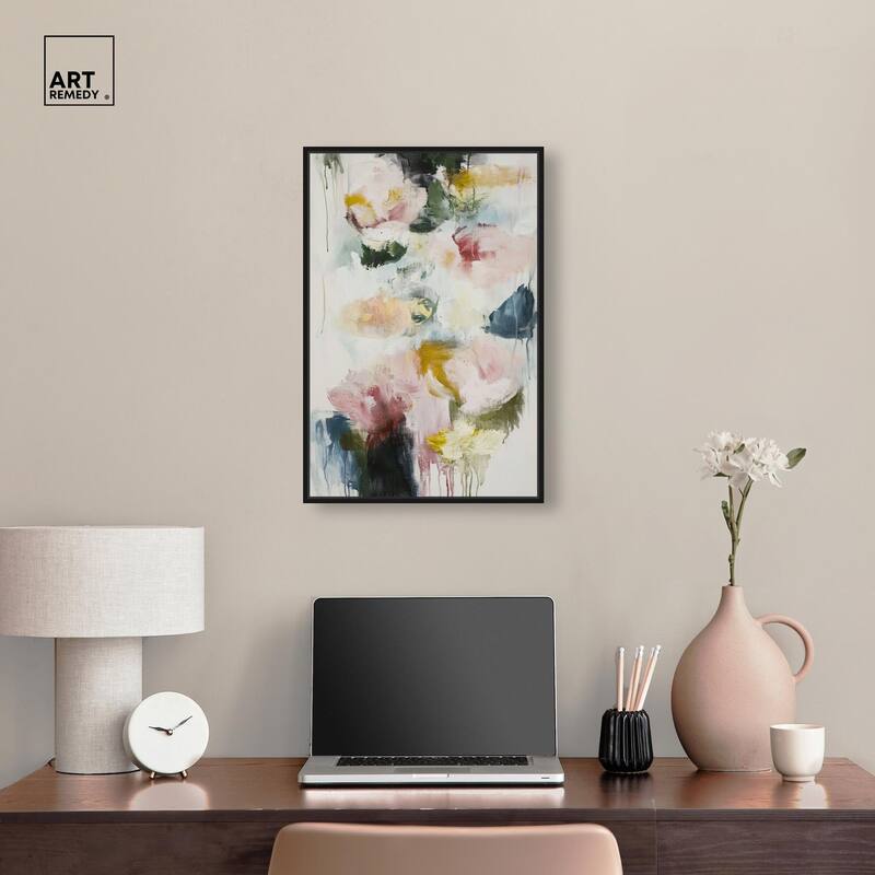 Dripping Colors I Canvas by Art Remedy