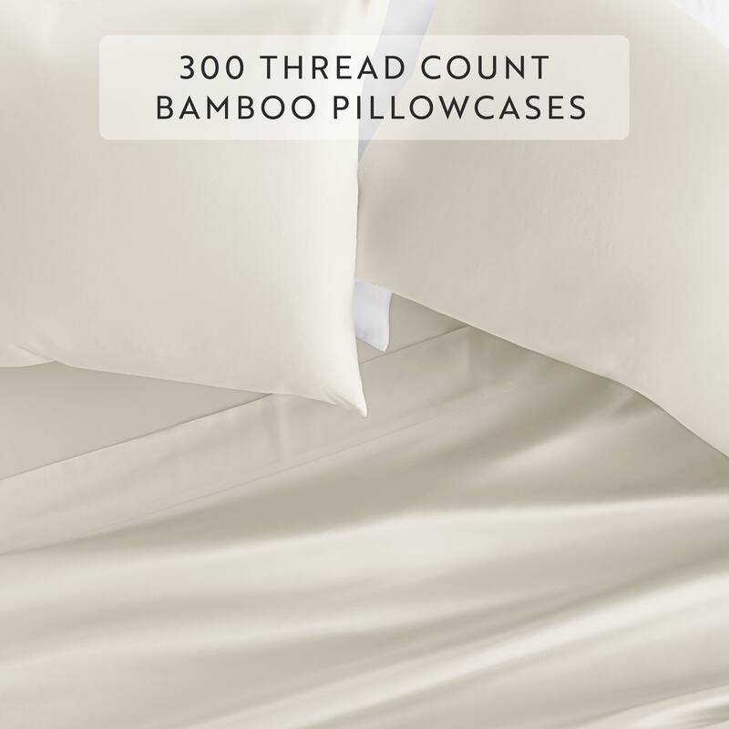 Becky Cameron Soft 100% Rayon from Bamboo 2-Piece Pillowcase Set