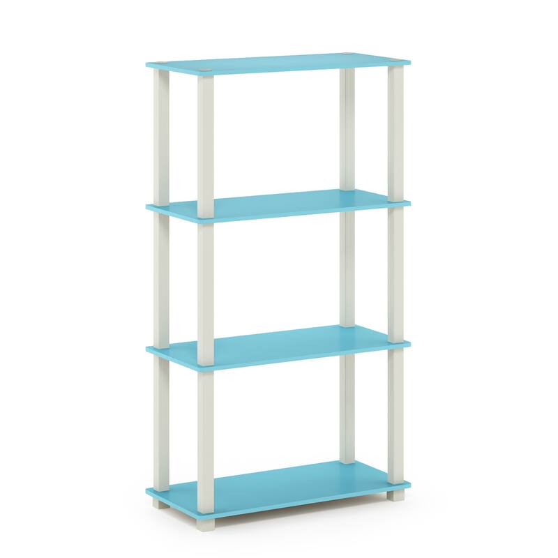 Furinno Turn-S-tube 4-tier Multipurpose Bookshelf