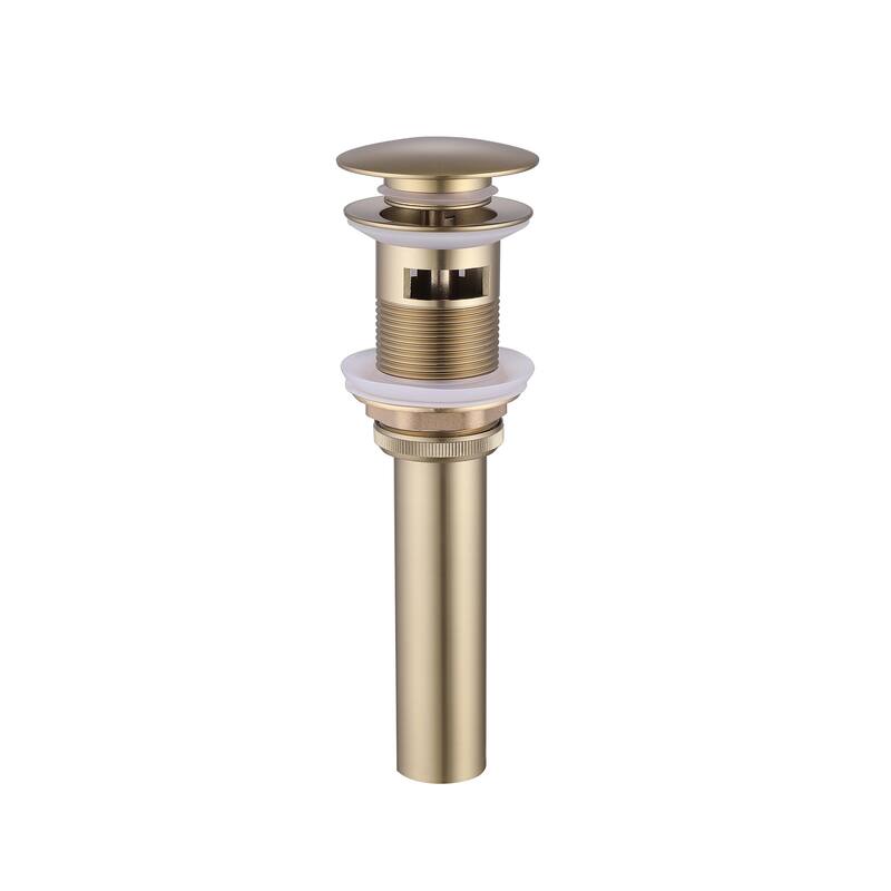 Solid Brass Wall Mounted Widespread 2-Handle Bathroom Faucet With Pop-up Drain Assembly