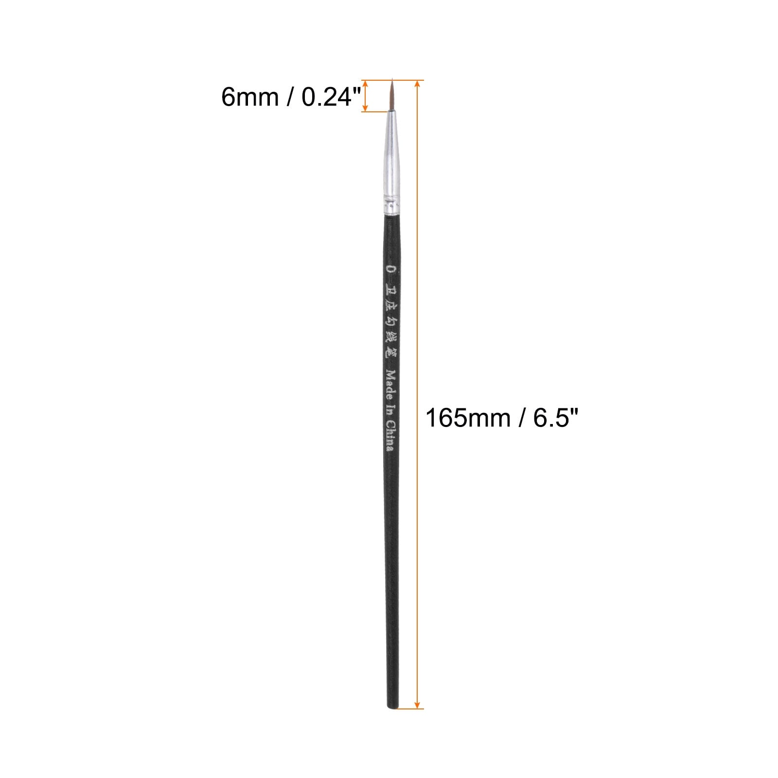 Detail Paint Brushes Nylon Hair Detailing Painting Brush for Watercolor Acrylic Painting