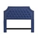 preview thumbnail 6 of 13, Chic Home Malan PU Leather Upholstered Button Tufted Headboard