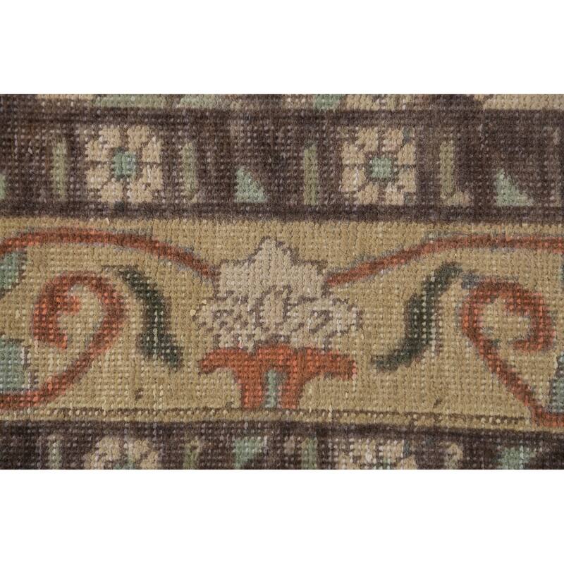 Medallion Tabriz Persian Area Rug Oriental Floral Handmade Wool Carpet - 6'8"x 9'7"
