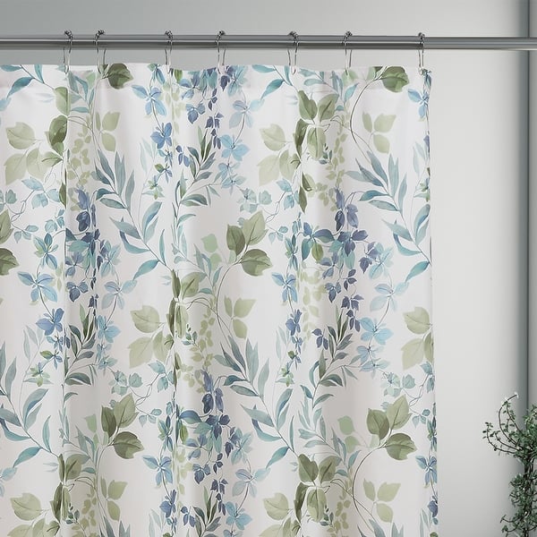Blue Current Shower Curtain NCU0NTV859