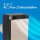 preview thumbnail 5 of 5, BLACK+DECKER 3-in-1 Personal Portable Air Conditioner, Portable Fan & Dehumidifier, Windowless Air Conditioner - N/A