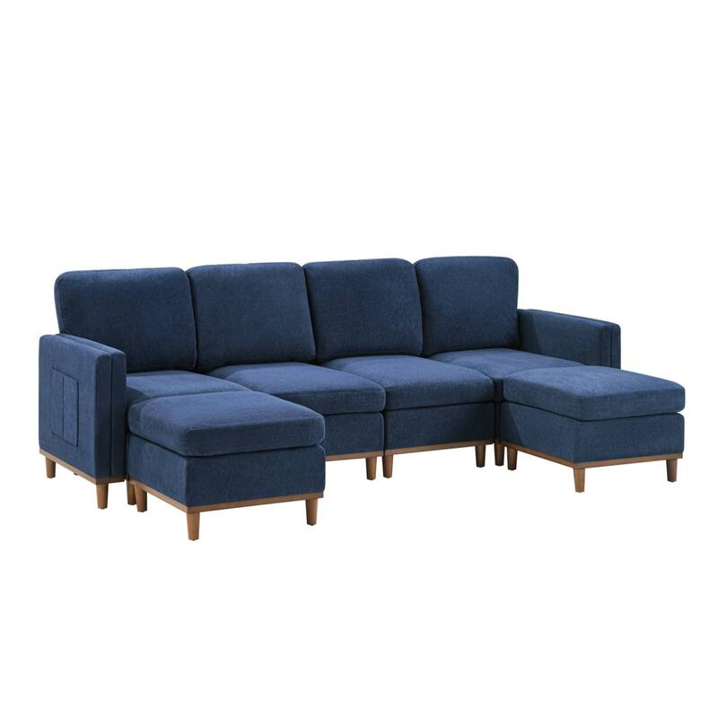Modern Sofa Chair with Soft Padding,Sectional Sofa for Living Room, Office & Dining Room