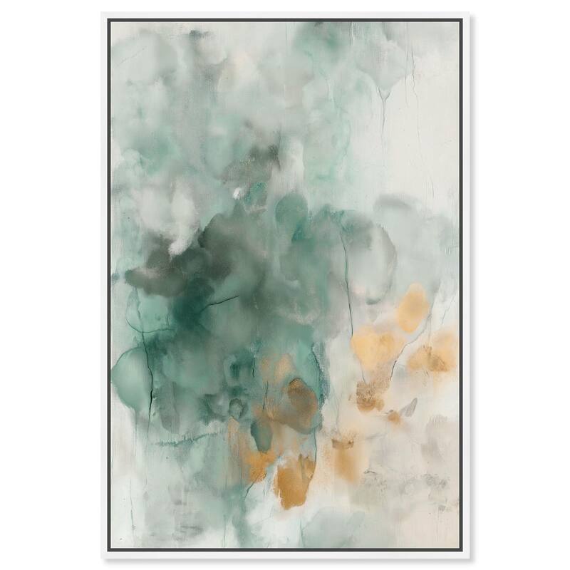 Verdant Vapors III Canvas by Art Remedy - 10" x 15" - White