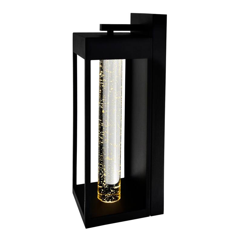 Rochester LED Integrated Black Outdoor Wall Light