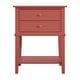 preview thumbnail 62 of 68, Avenue Greene Bantum 2-drawer Accent Table