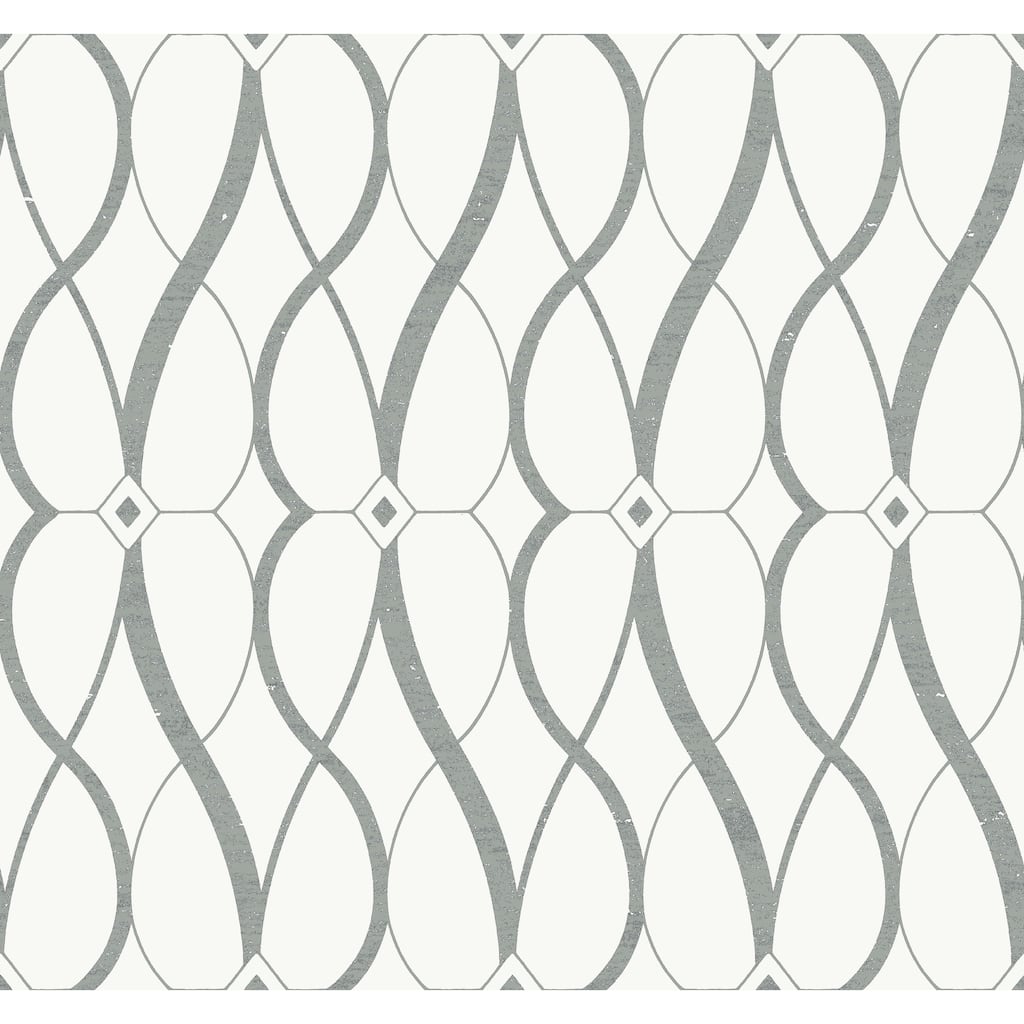 Fontaine, Graceful Geo 26.9' L X 27" W, Wallpaper Roll