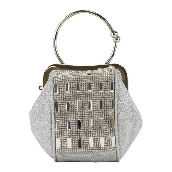 girls silver handbag