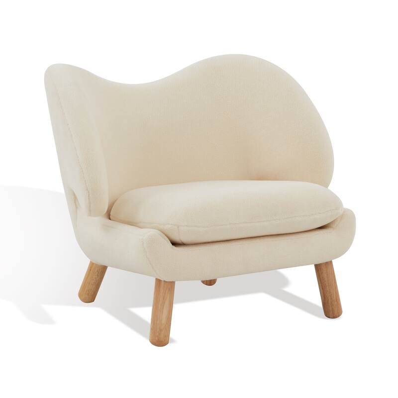 SAFAVIEH Couture Neljana Contemporary Accent Chair - 34 In. W x 30 In. D x 27 In. H - 34Wx30Dx27H