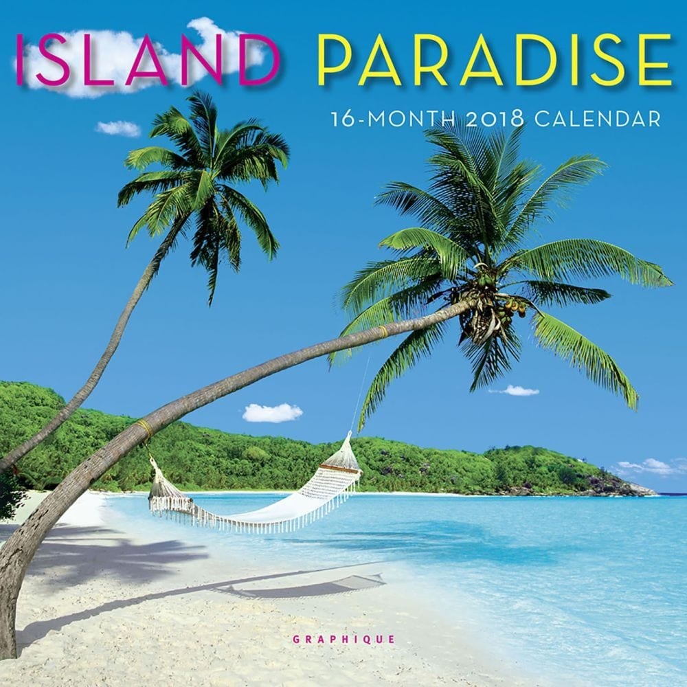 Shop Island Paradise Mini Wall Calendar Beaches By Graphique De