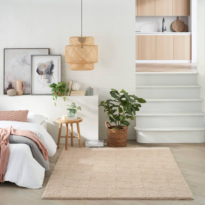 Nourison Cozy Shimmer Glam Area Rug
