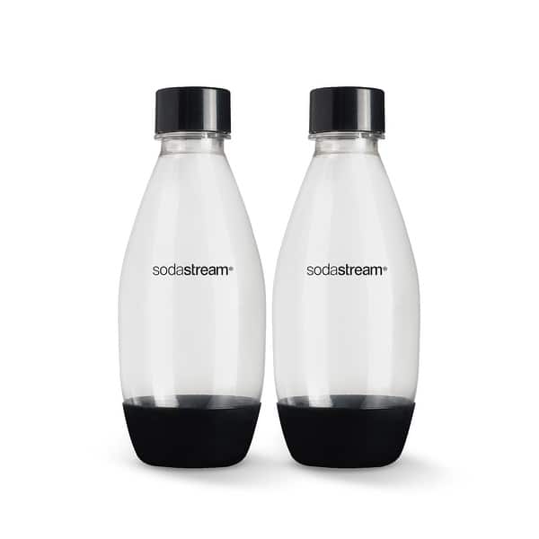 SodaStream Black 1/2 Liter Bottle Twinpack