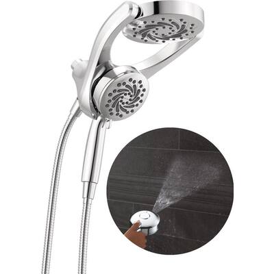 Delta 75419 HydroRain 1.75 GPM 2-in1 Shower Head and Hand Shower with