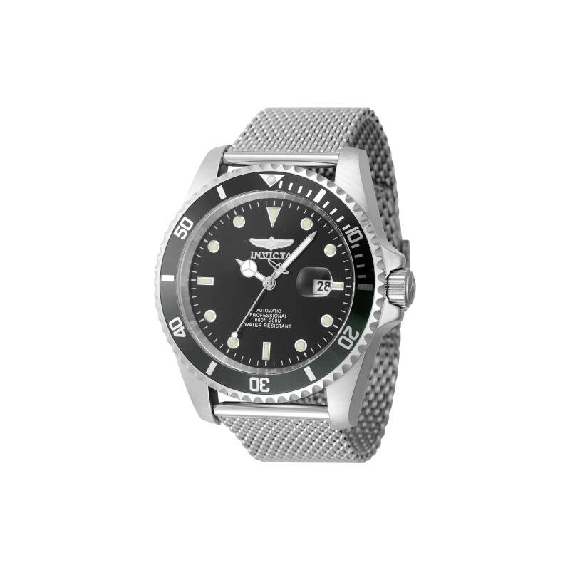 Invicta Men's 47964 Pro Diver Automatic 3 Hand Black Dial Watch