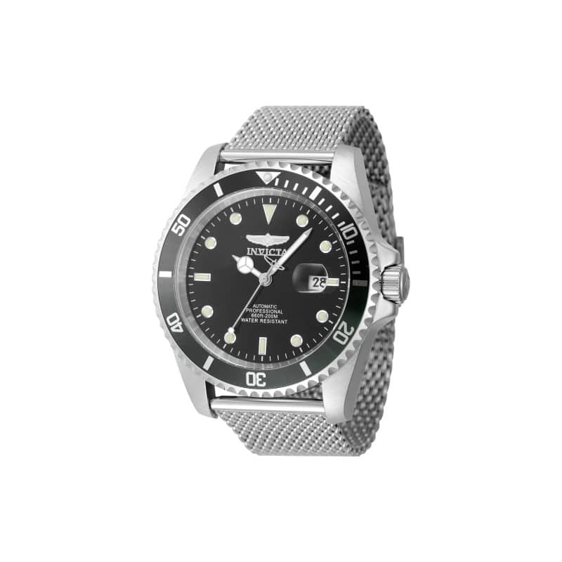 Invicta Men's 47964 Pro Diver Automatic 3 Hand Black Dial Watch