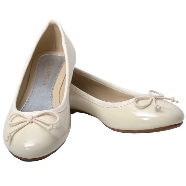 girls cream dress shoes