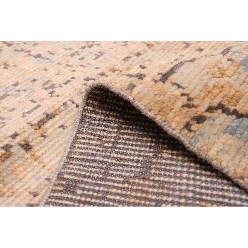 ECARPETGALLERY Hand-knotted Legacy Light Khaki Wool Rug - 5'5 x 8'5