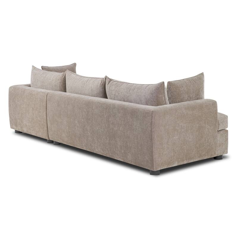 Poly & Bark Milo Left-facing Sleeper Sectional
