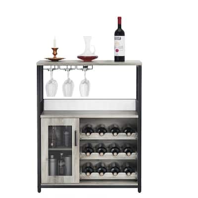 Red wine shelf