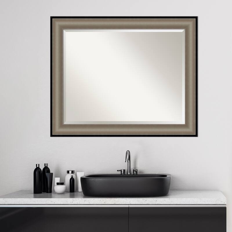 Beveled Bathroom Wall Mirror - Imperial Frame