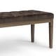 preview thumbnail 78 of 78, WYNDENHALL Hopewell 48 inch Wide Traditional Rectangle Ottoman Bench