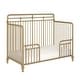 preview thumbnail 13 of 21, Little Seeds Monarch Hill Hawken 3 in 1 Convertible Metal Crib - N/A