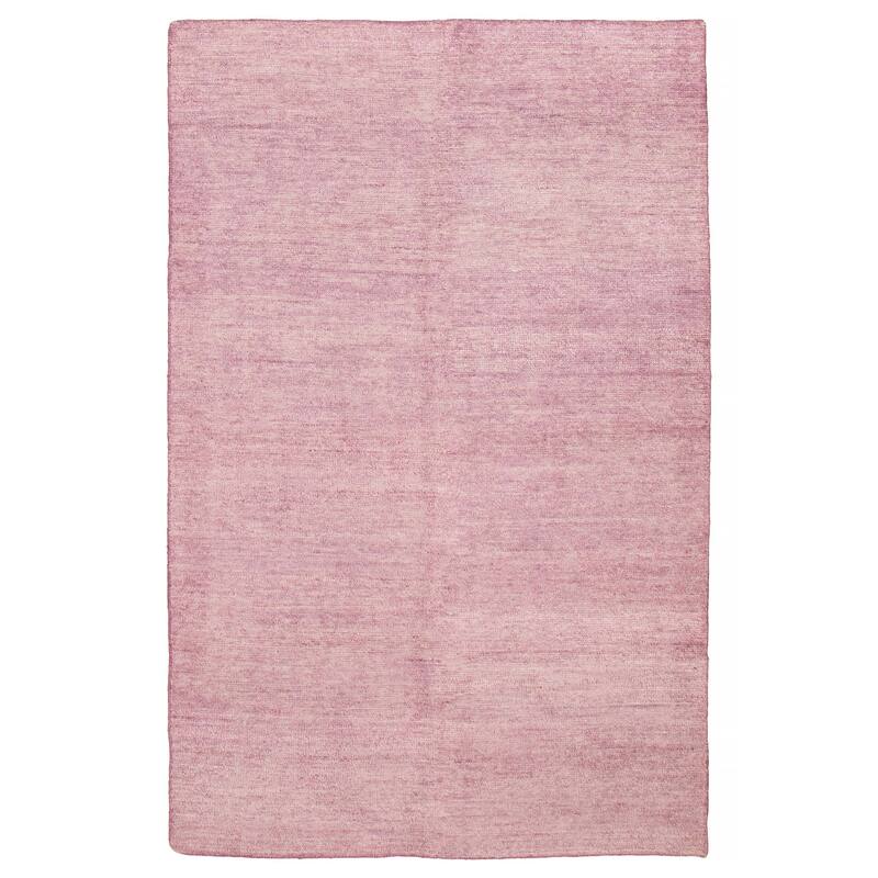 ECARPETGALLERY Hand-knotted Loreto Violet Silk Rug - 9'9 x 14'7 - Violet - 9'9 x 14'7