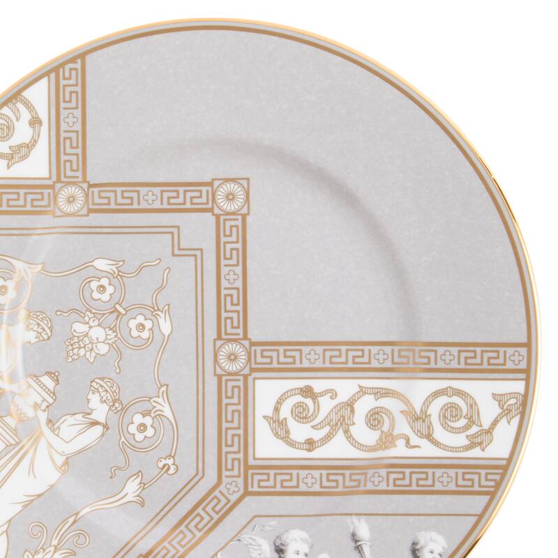 Wedgwood Renaissance Grey Plate 8.9in - 8.9 in