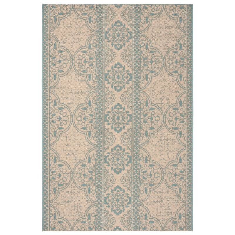 SAFAVIEH Linden Aysel Indoor/ Outdoor Waterproof Patio Backyard Rug