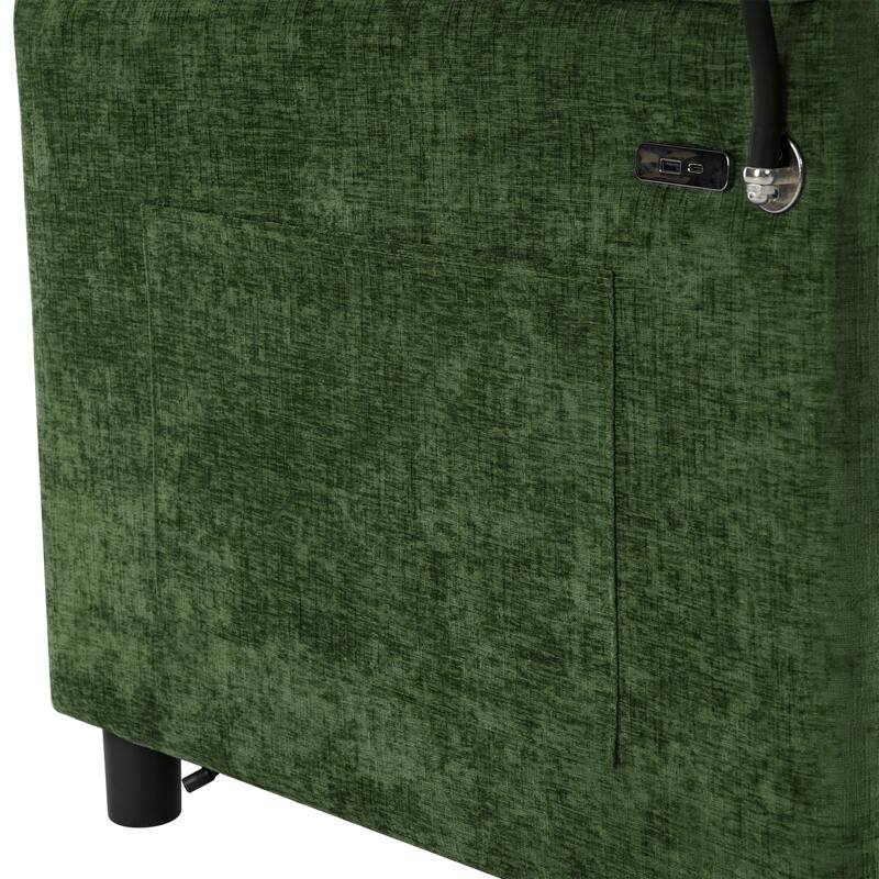 56.9 " Pull-Out Lounge Sofa Bed
