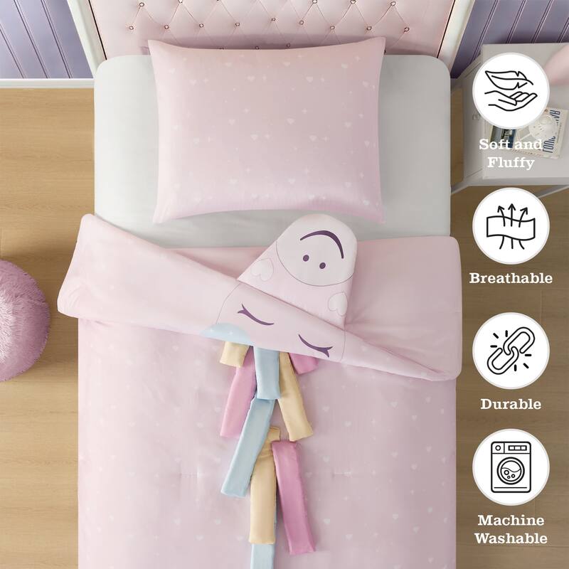 3D Animal Juvenile Comforter Set