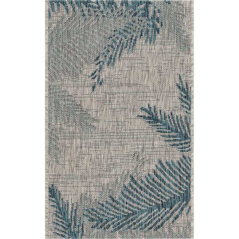 Sevita Minimal Palm Indoor/Outdoor Rug