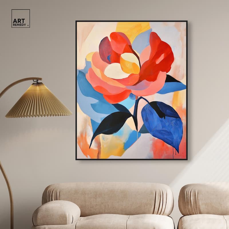 Chromatic Explosion I Canvas by Art Remedy