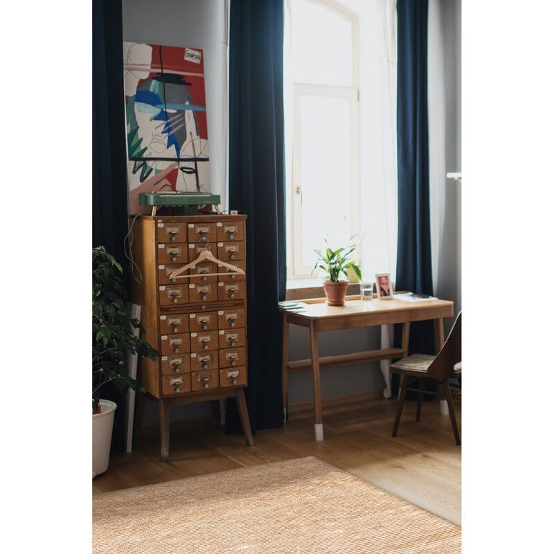 ECARPETGALLERY Hand-knotted Tangier Tan Wool Rug - 5'0 x 8'0