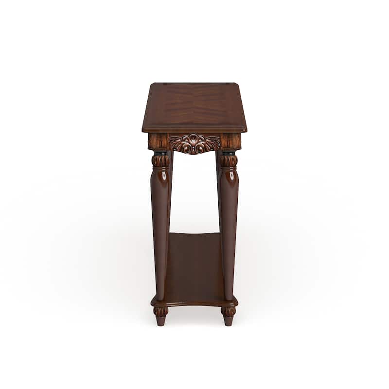 Mieville Traditional Cherry 48-inch Wood Sofa Table by Gracewood Hollow