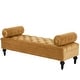 preview thumbnail 39 of 46, Christopher Knight Home - Anne Bedroom End-of-Bed Bench with 2 Pillows and Velvet Upholstery