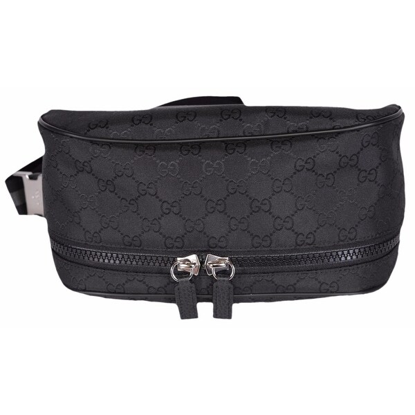 gucci fanny pack with writing