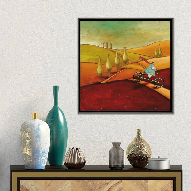 iCanvas "Feel Good I" by Stacy Dynan Framed