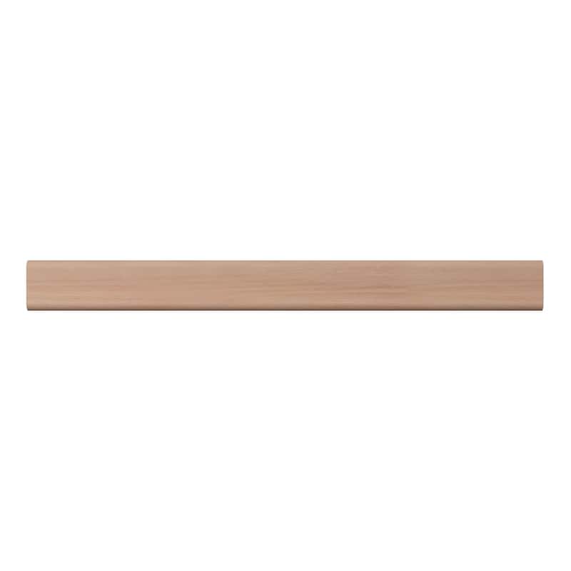 WM206: 3/4-in D x 3/4-in W x 96-in L Americraft Solid Hardwood Stain Grade Corner Guard Moulding