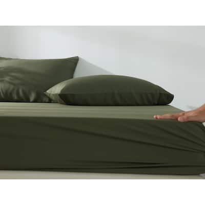 Twin Ducks Inc Rayon from bamboo 15" Fitted Sheet