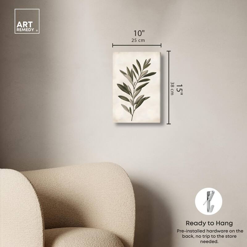 Verdant Virtue II Canvas by Art Remedy, Gallery Wrapped