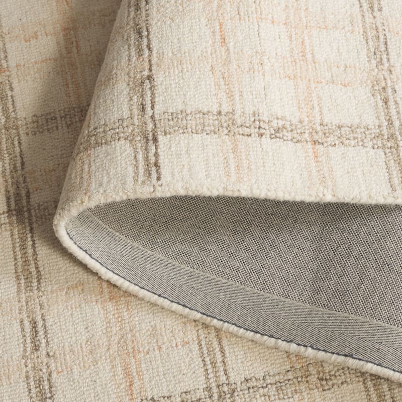 SAFAVIEH Handmade Ebony Sufiya Plaid Wool Rug