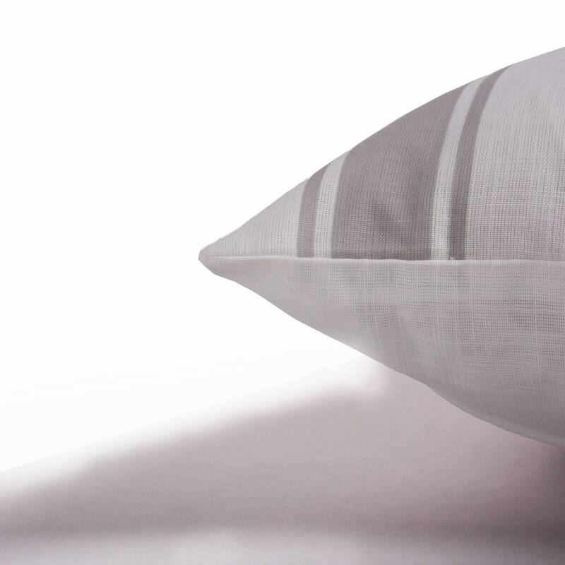 Rizzy Collection Striped Modern Throw Pillow