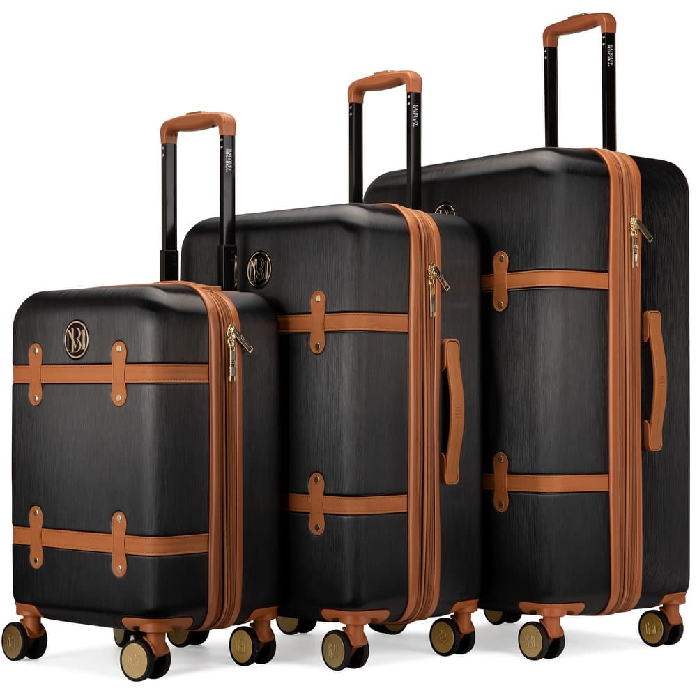 BADGLEY MISCHKA Grace 3 Piece Expandable Spinner Luggage Set