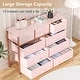preview thumbnail 25 of 33, Wide 10 Drawer Dresser,