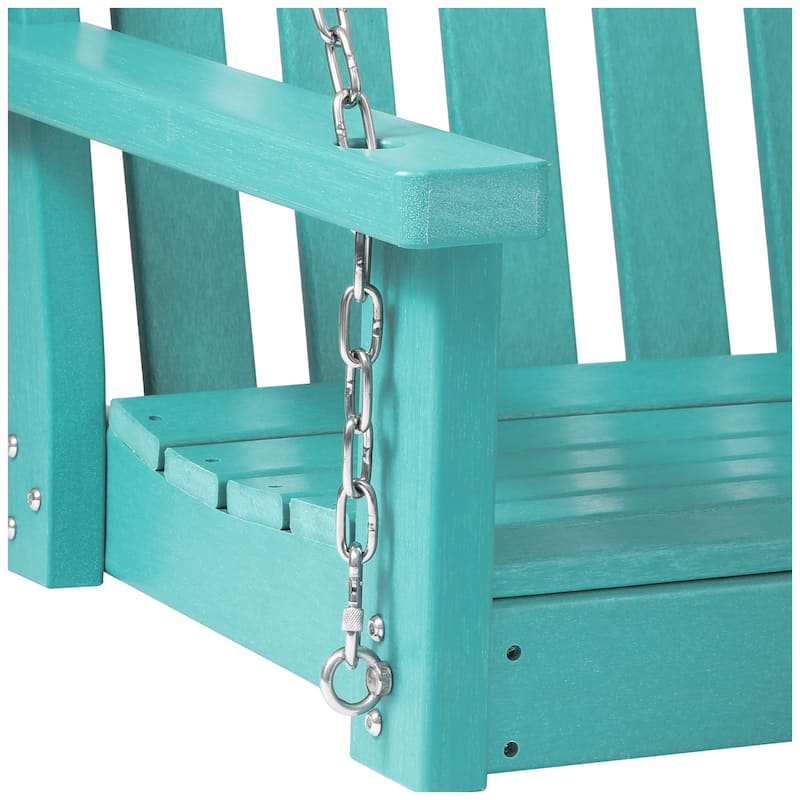 Laguna Outdoor Patio 51 Inch Traditional Hanging Porch Swing